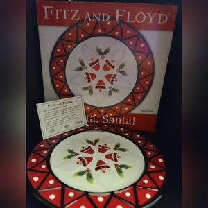 Fitz and Floyd Canape Plate